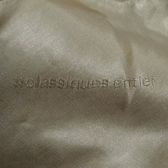 CLASSIQUE ENTIER Jacket, 8, Raw weave, Clasps, Collarless, Beige/brown, Belted - Picture 11 of 13